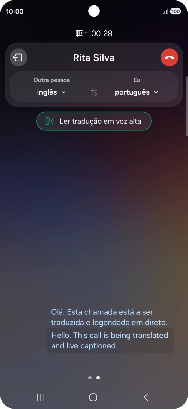 Siga as indicações no ecrã para escolher as definições pretendidas e utilizar a função.