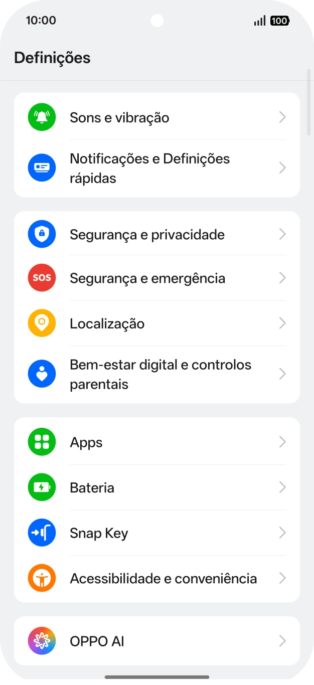 Prima Segurança e privacidade.