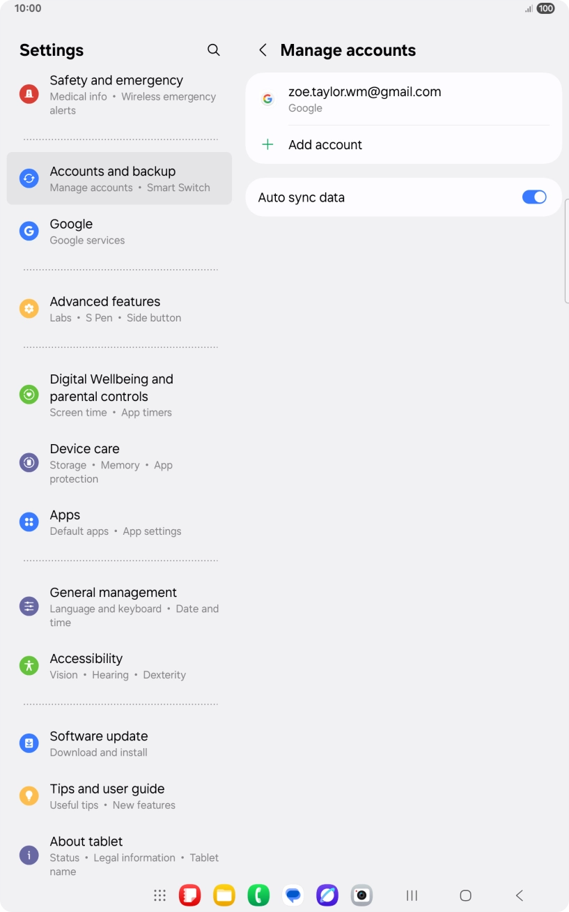 Press the Home key to return to the home screen. Press the Home key to return to the home screen.