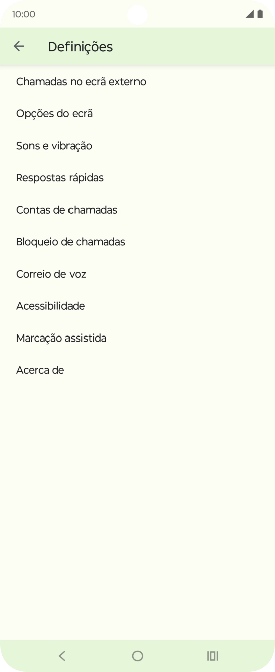 Prima Correio de voz.