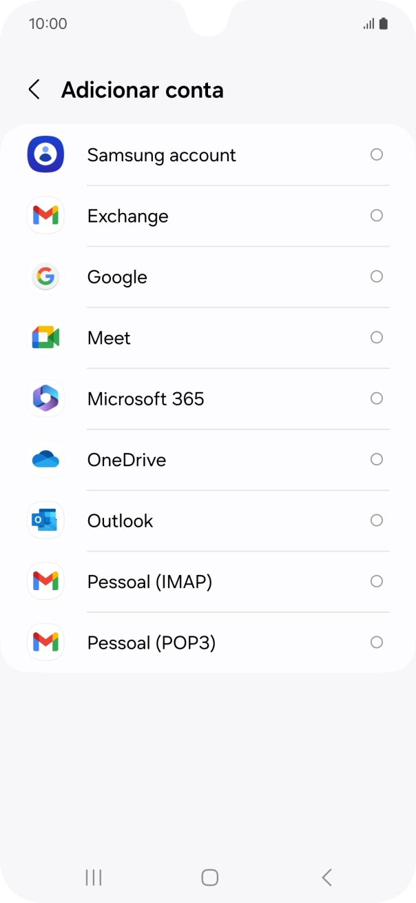 Prima Pessoal (IMAP).