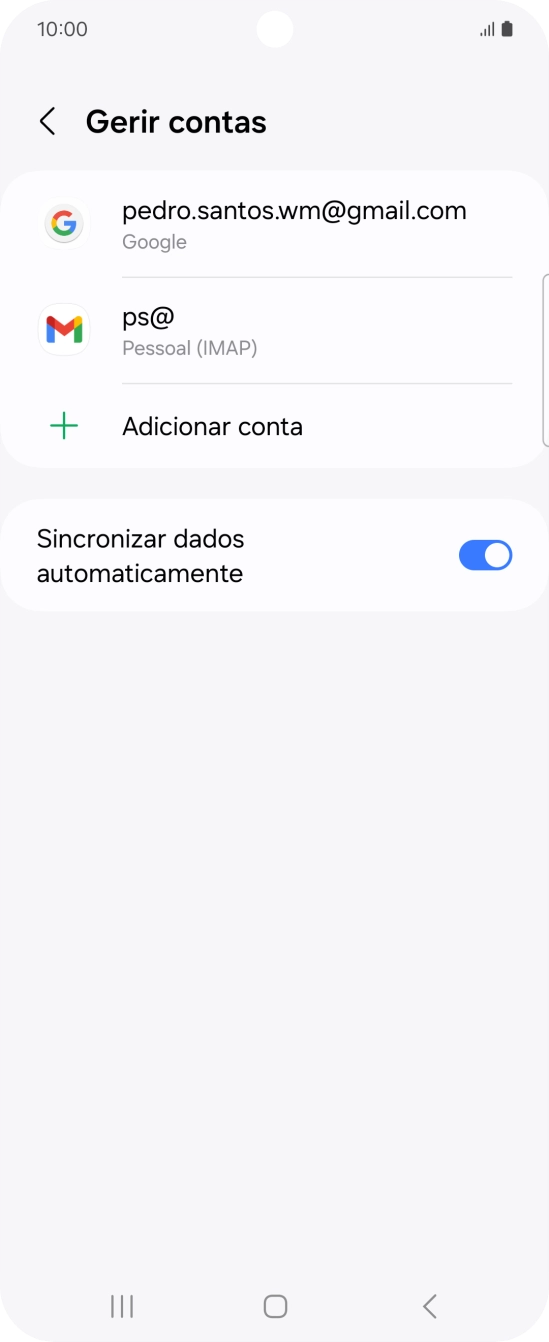 Prima a tecla de início para terminar e voltar ao ecrã inicial.