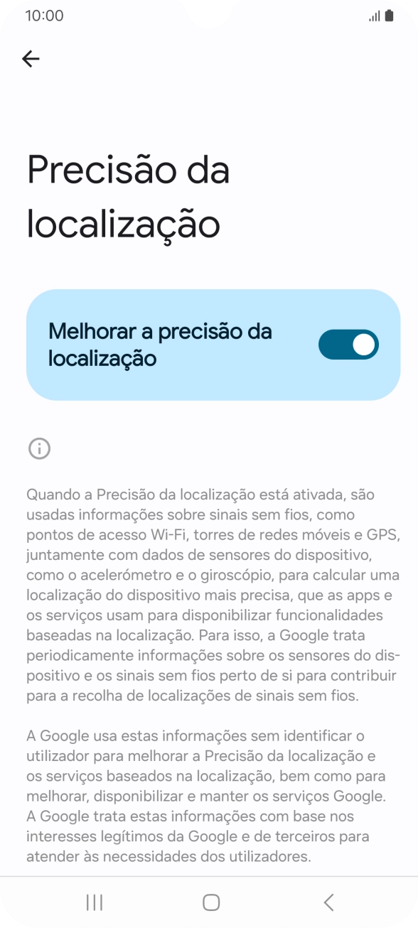 Se premir o indicador junto a 