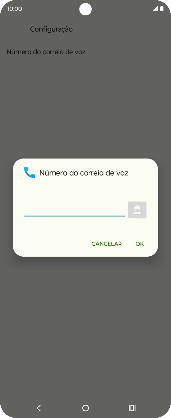 Introduza 123 e prima OK.