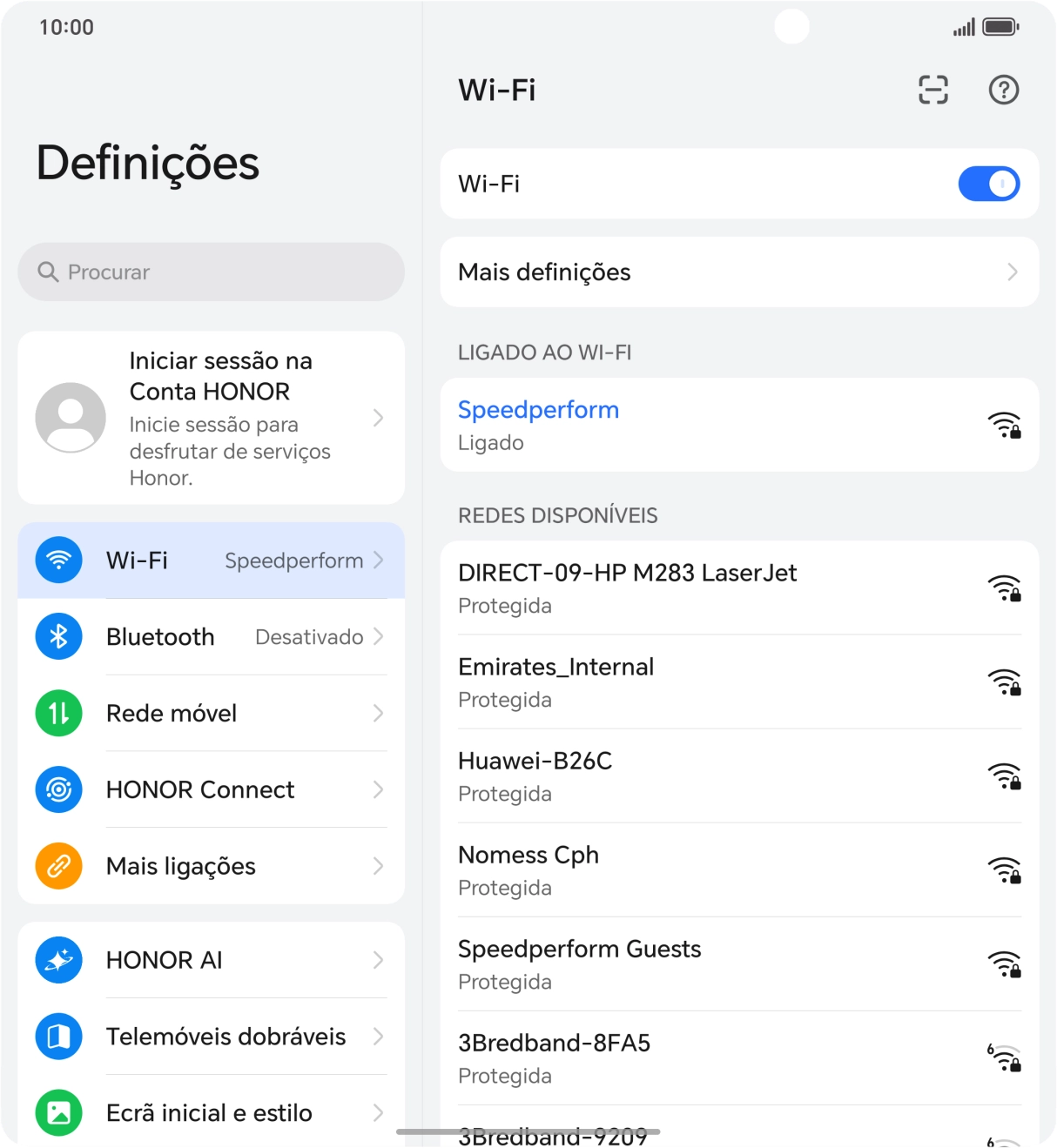 Para voltar ao ecrã inicial, deslize o dedo de baixo para cima a partir da base do ecrã.