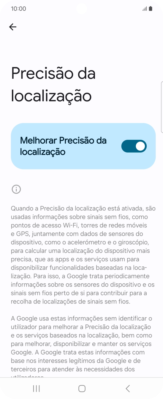 Se premir o indicador junto a 