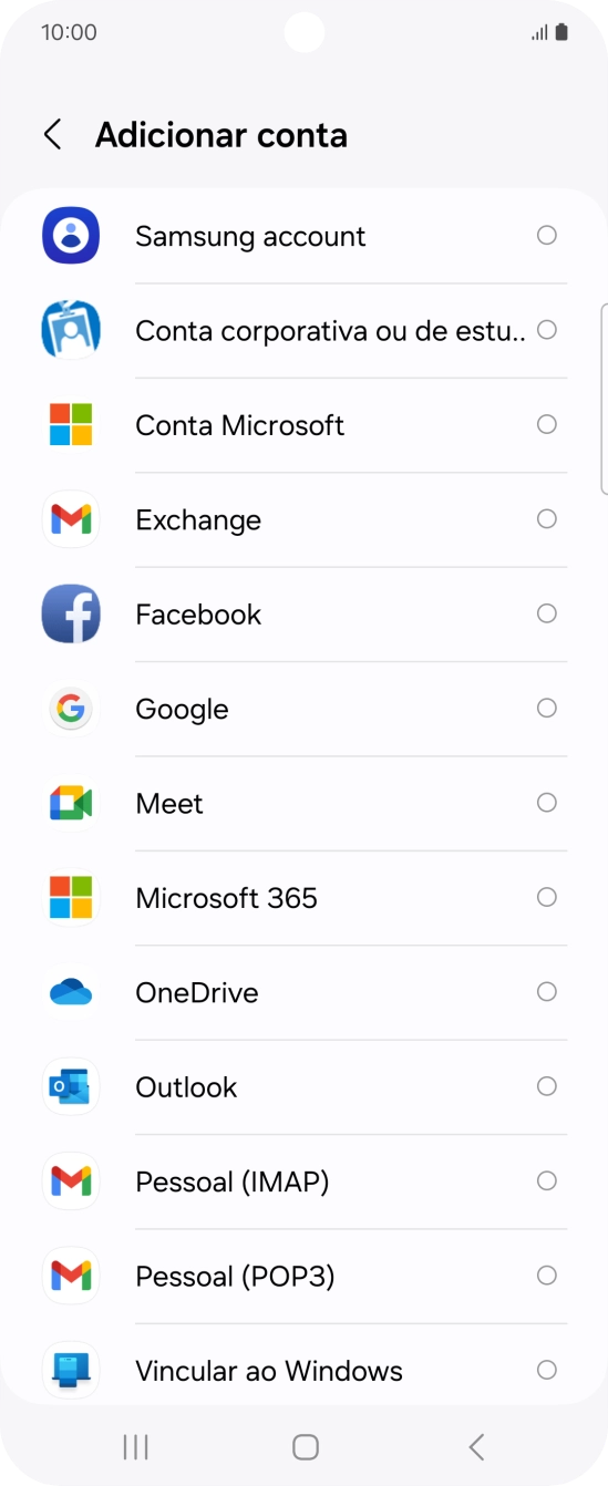 Prima Pessoal (IMAP).