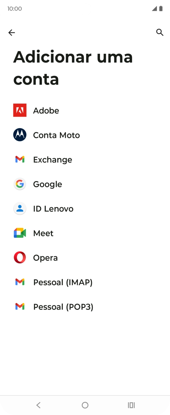 Prima Pessoal (IMAP).