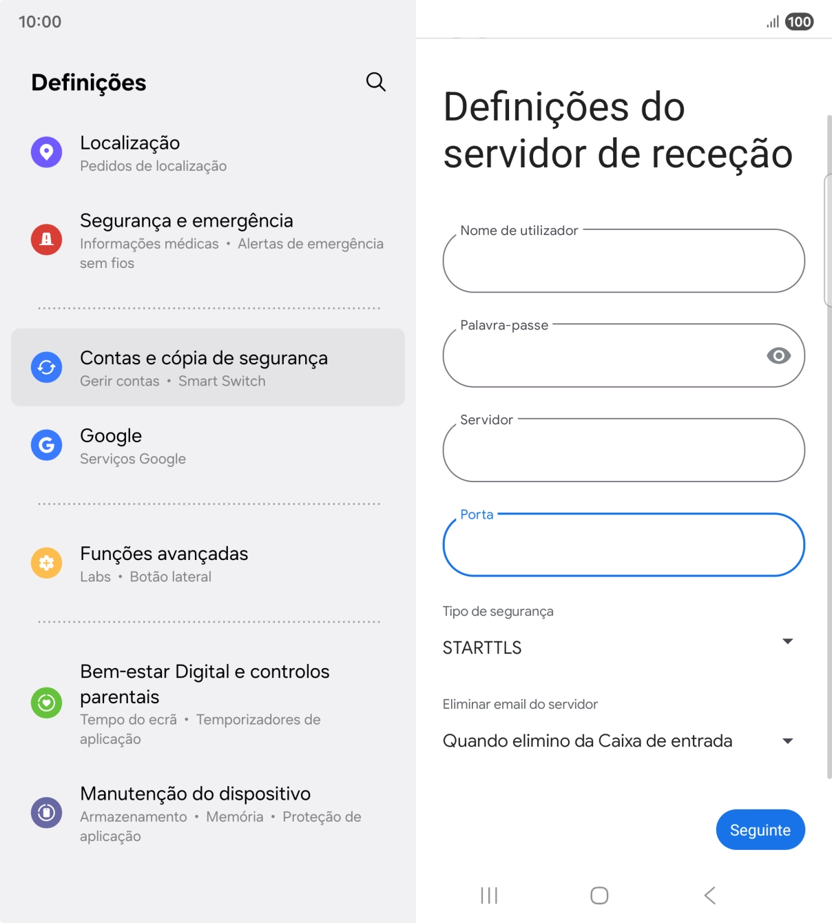Prima a lista suspensa sob 