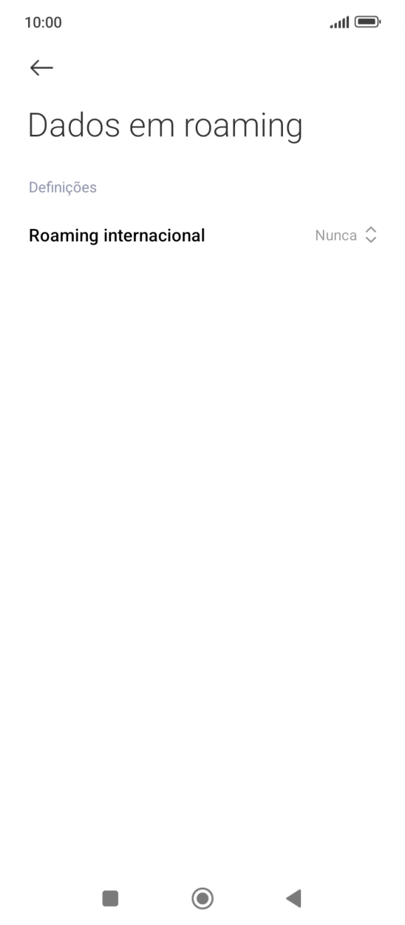 Prima a lista suspensa junto a 