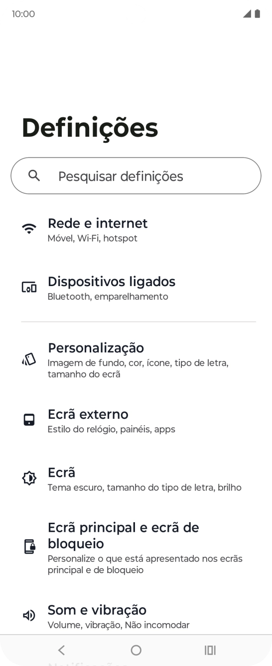 Prima Rede e internet.