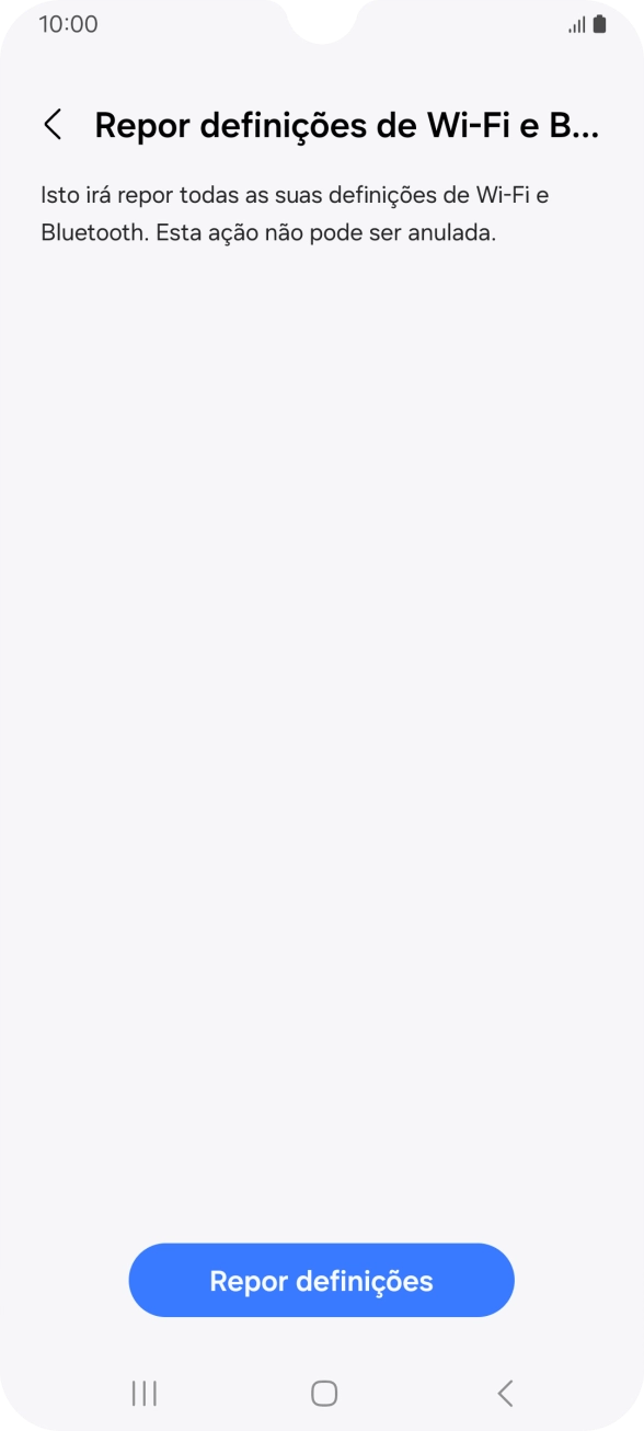 Prima Repor definições.