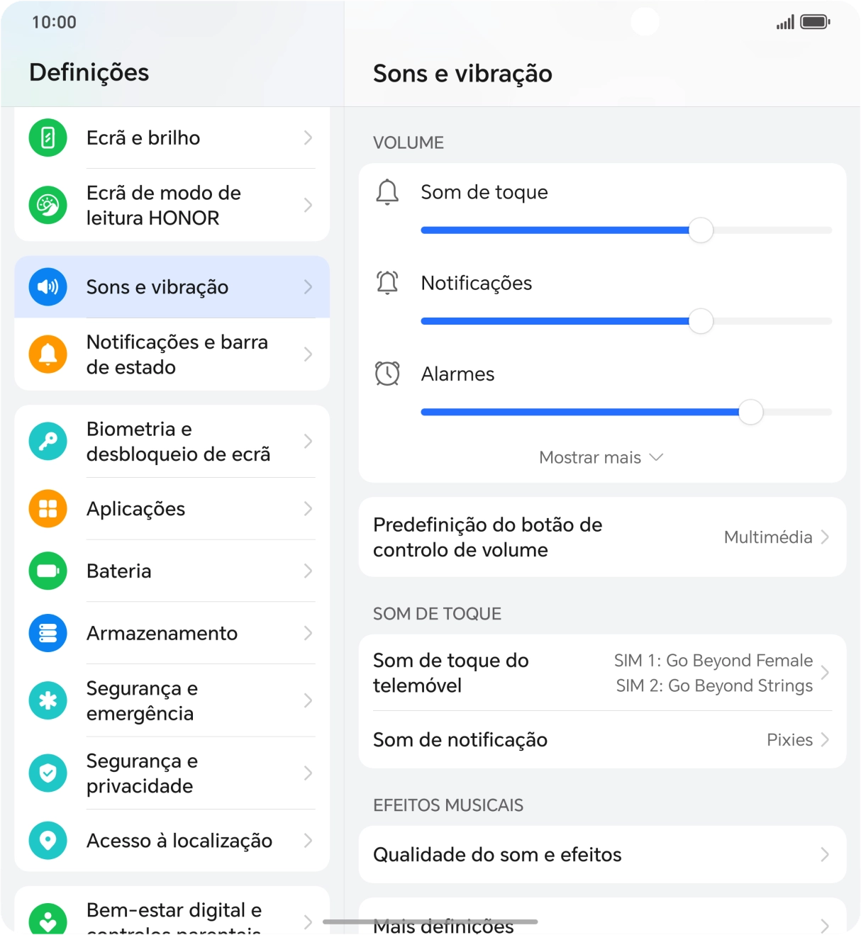 Prima Som de toque do telemóvel.