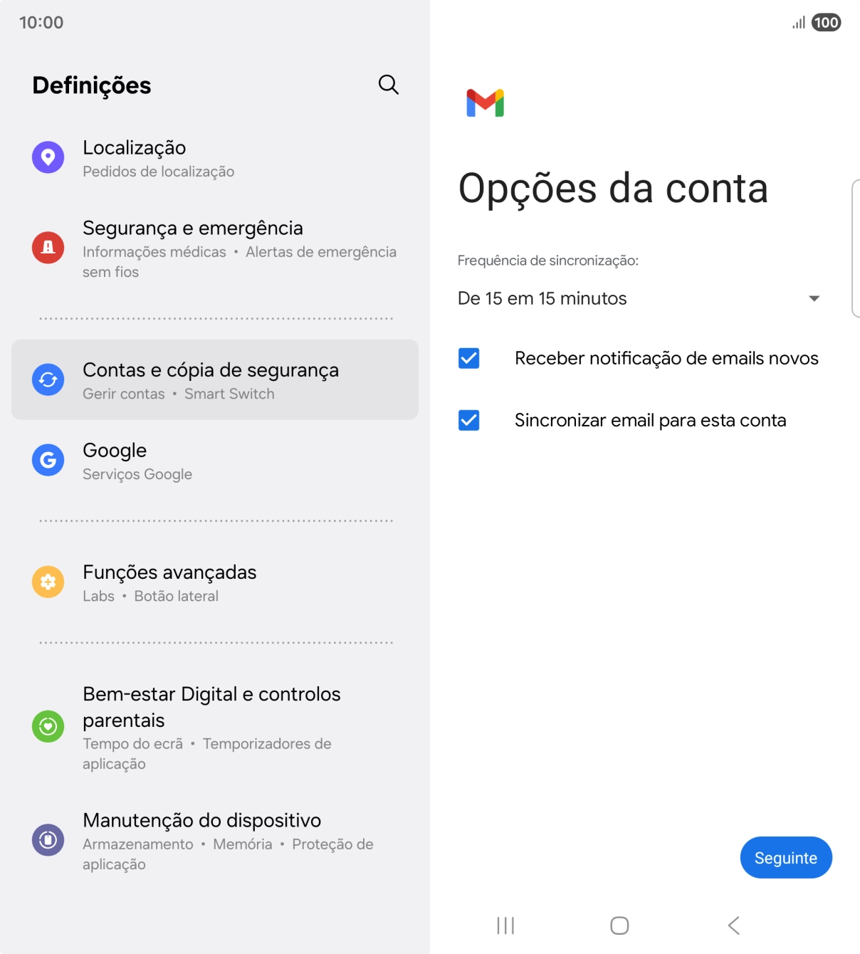 Prima a lista suspensa sob 