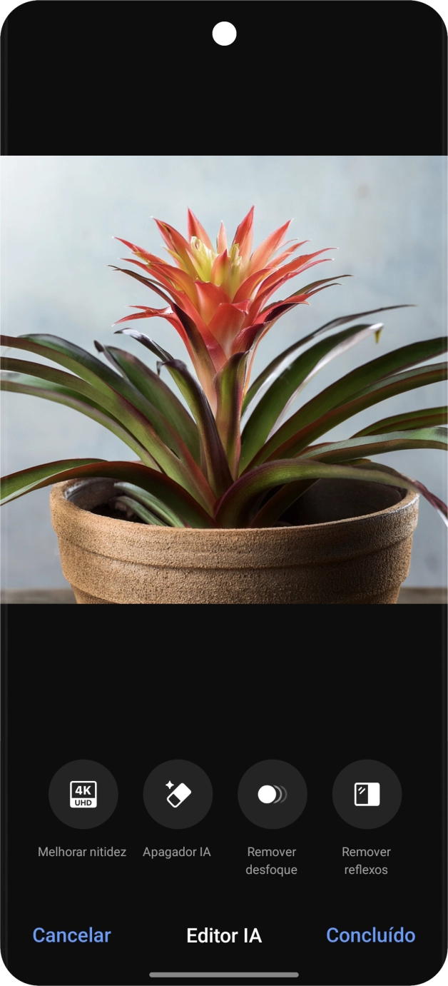 Prima a definição pretendida e siga as indicações no ecrã para utilizar a função escolhida.