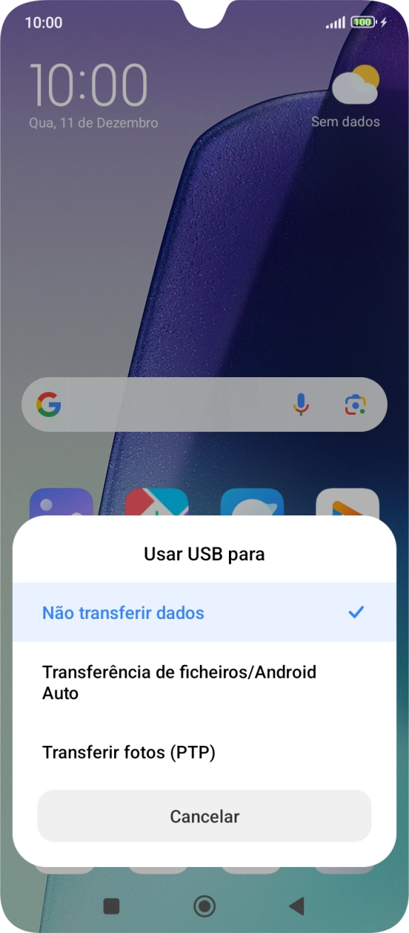 Prima Transferência de ficheiros/Android Auto.