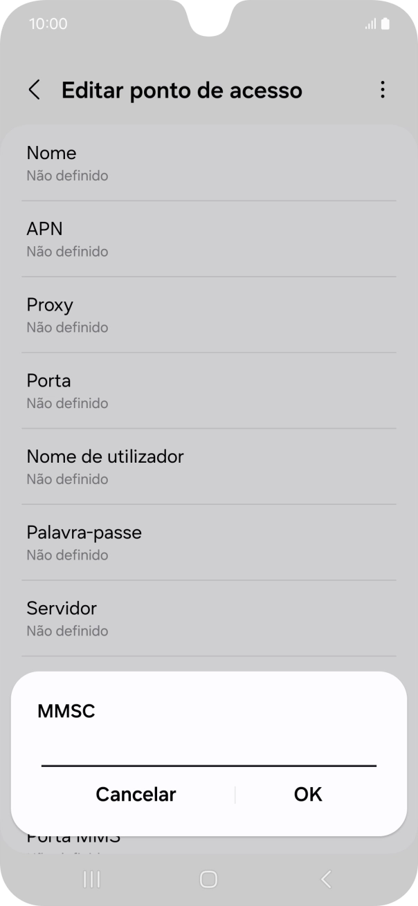 Introduza http://mms.vodafone.pt/servlets/mms e prima OK.