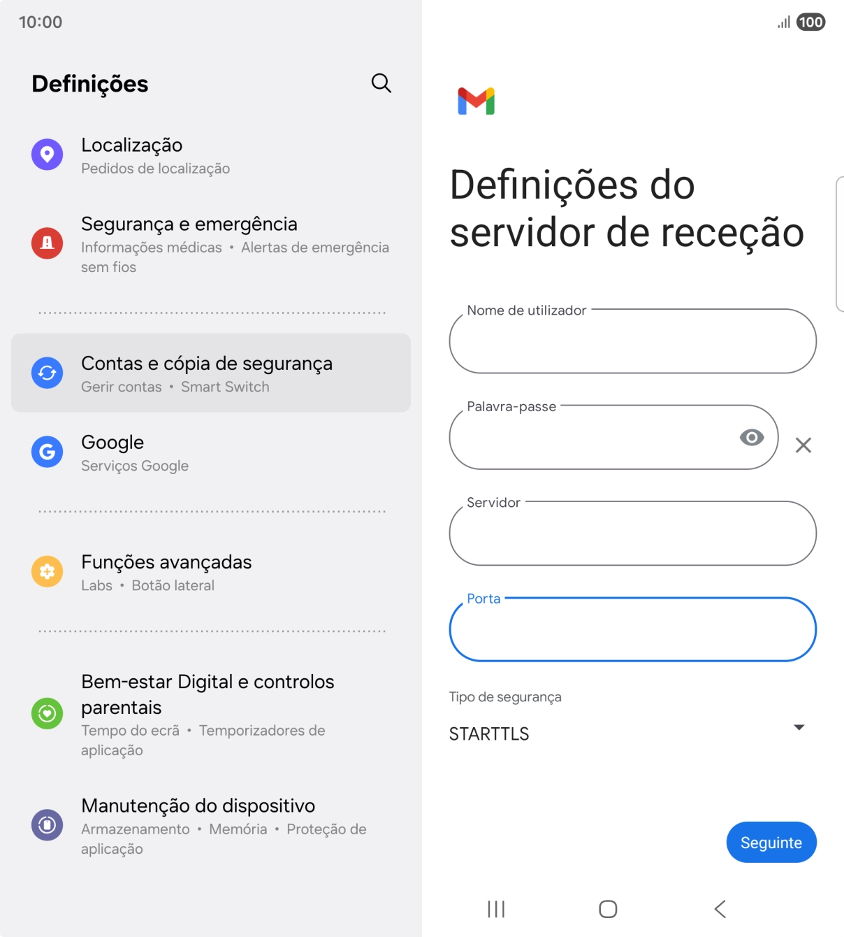 Prima a lista suspensa sob 