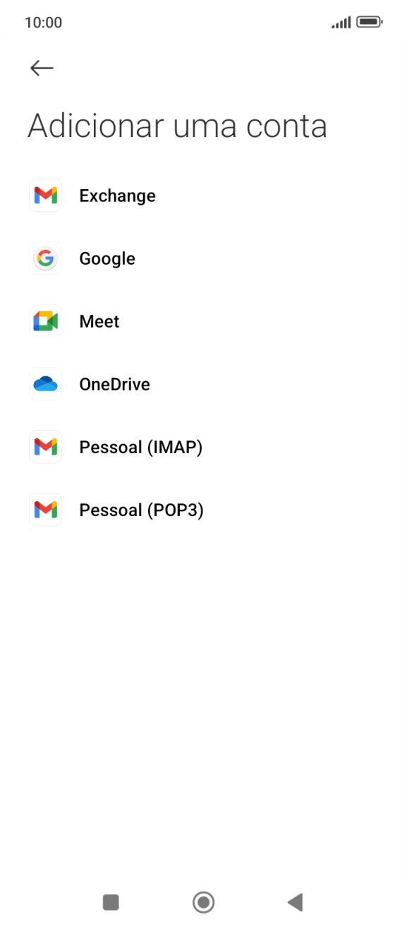 Prima Pessoal (IMAP).