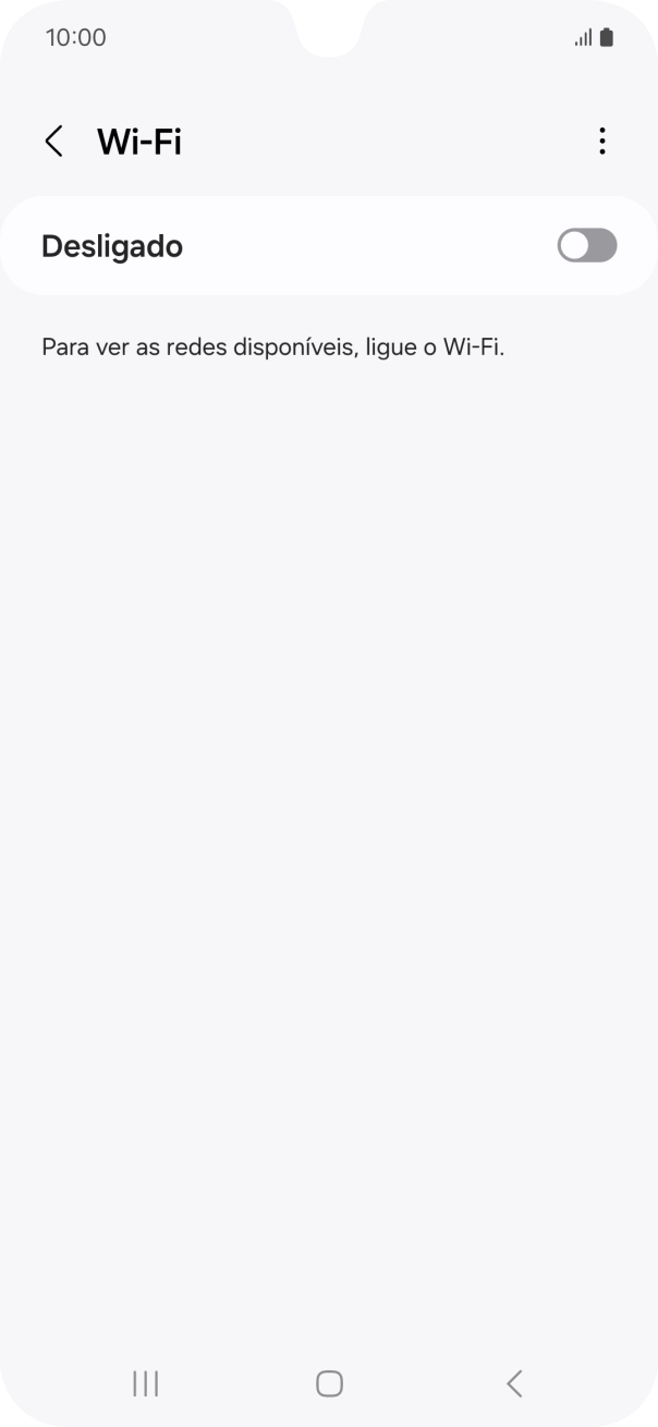 Prima o indicador para ativar a função.