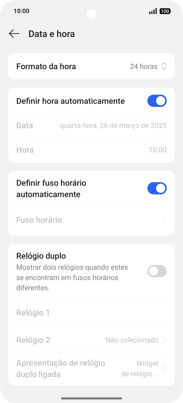 Para voltar ao ecrã inicial, deslize o dedo de baixo para cima a partir da base do ecrã.