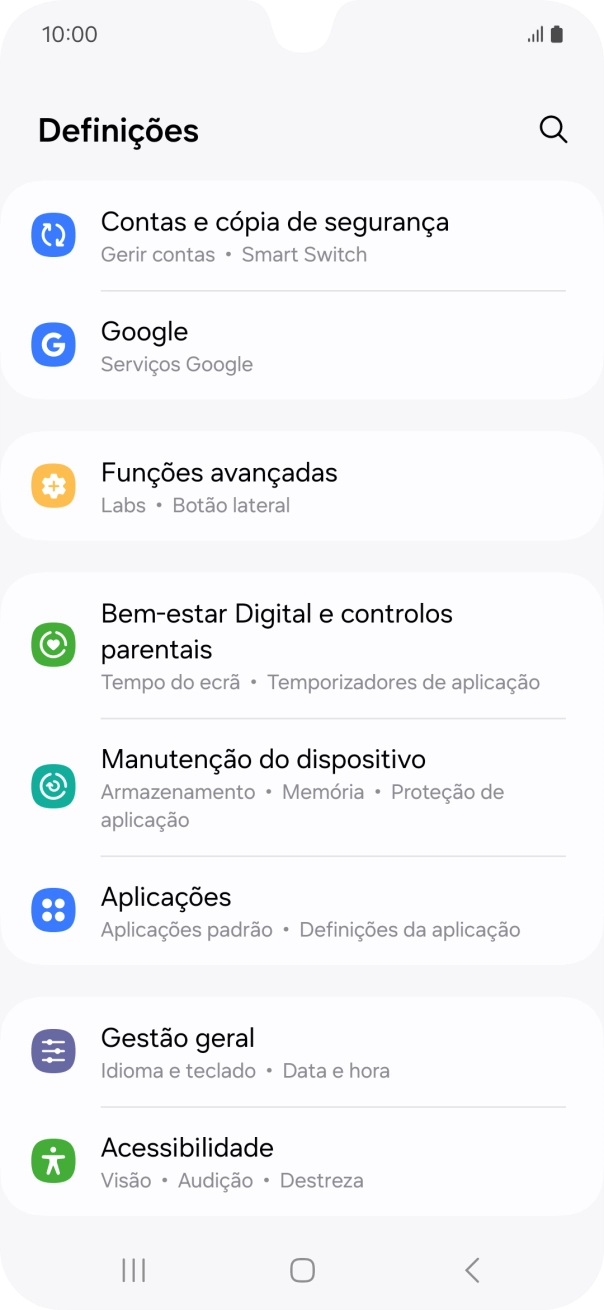 Prima Contas e cópia de segurança.