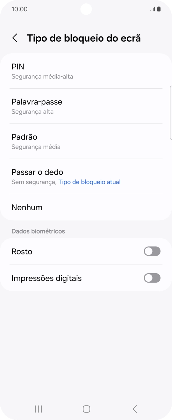 Prima Impressões digitais.