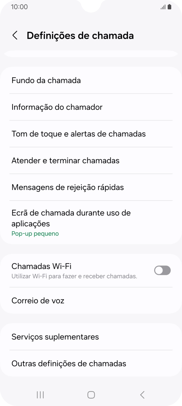 Prima Correio de voz.