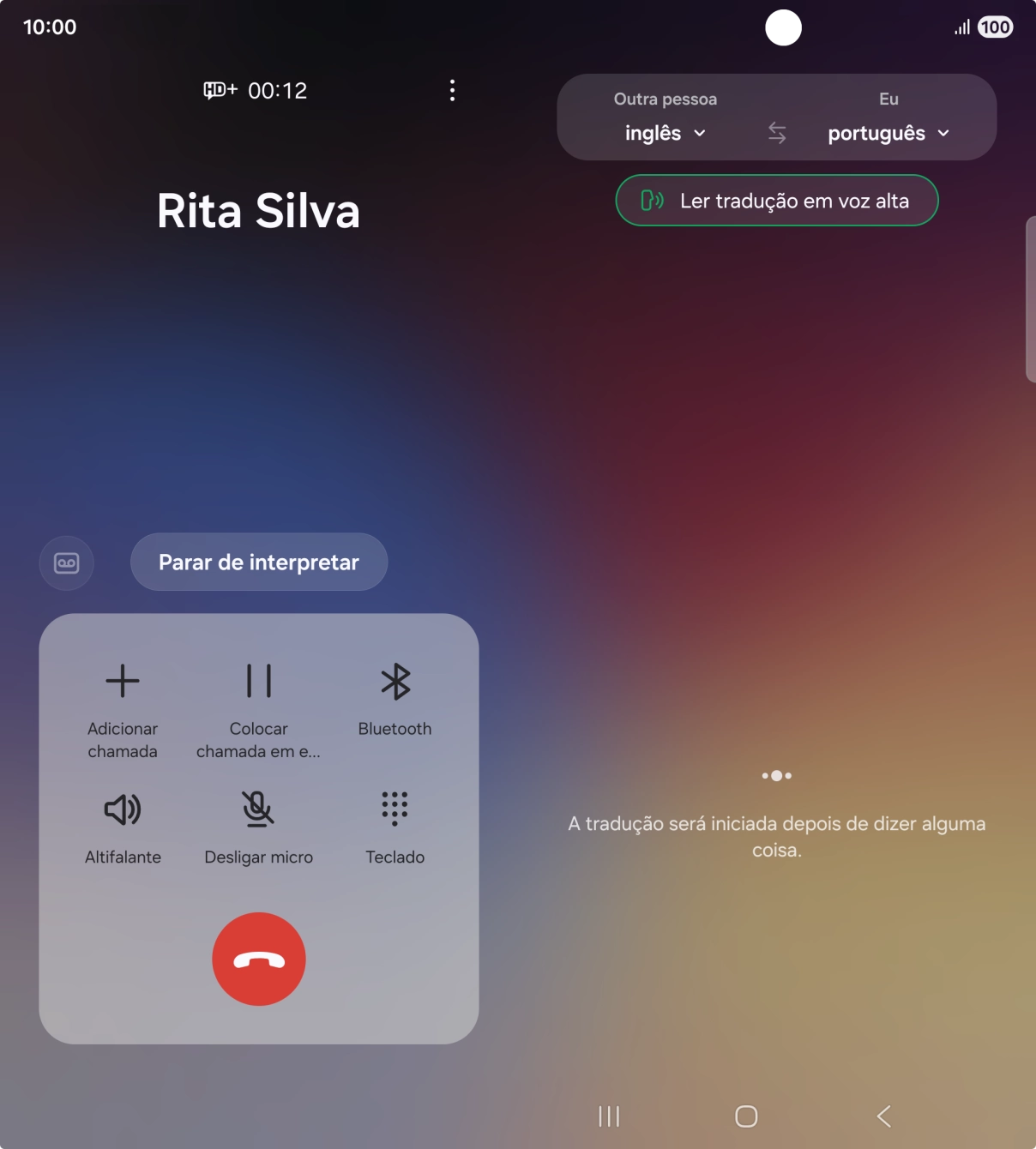 Siga as indicações no ecrã para escolher as definições pretendidas e utilizar a função.
