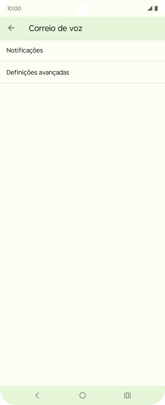 Prima Definições avançadas.