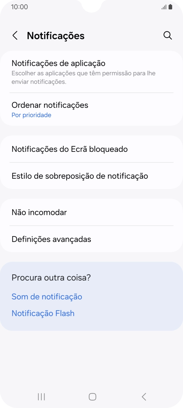 Prima Notificações de aplicação.