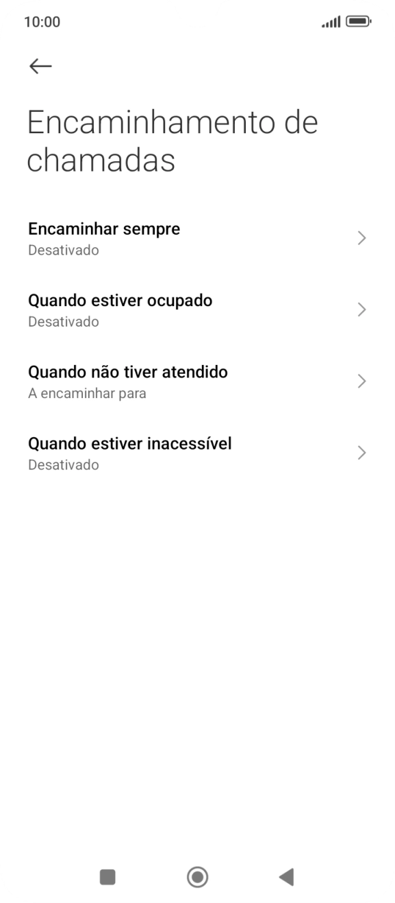 Prima a tecla de início para terminar e voltar ao ecrã inicial.
