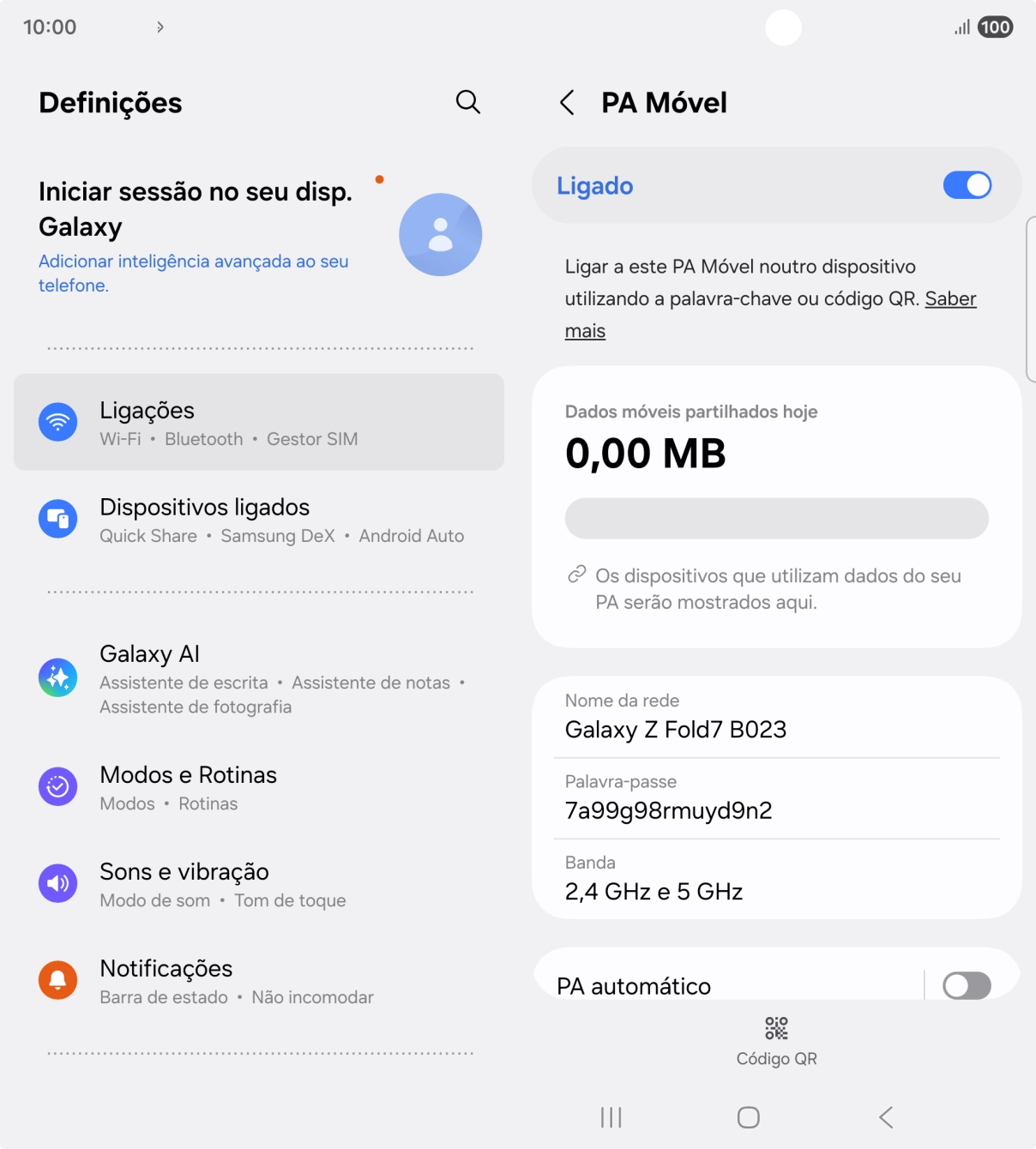 Prima a tecla de início para terminar e voltar ao ecrã inicial.