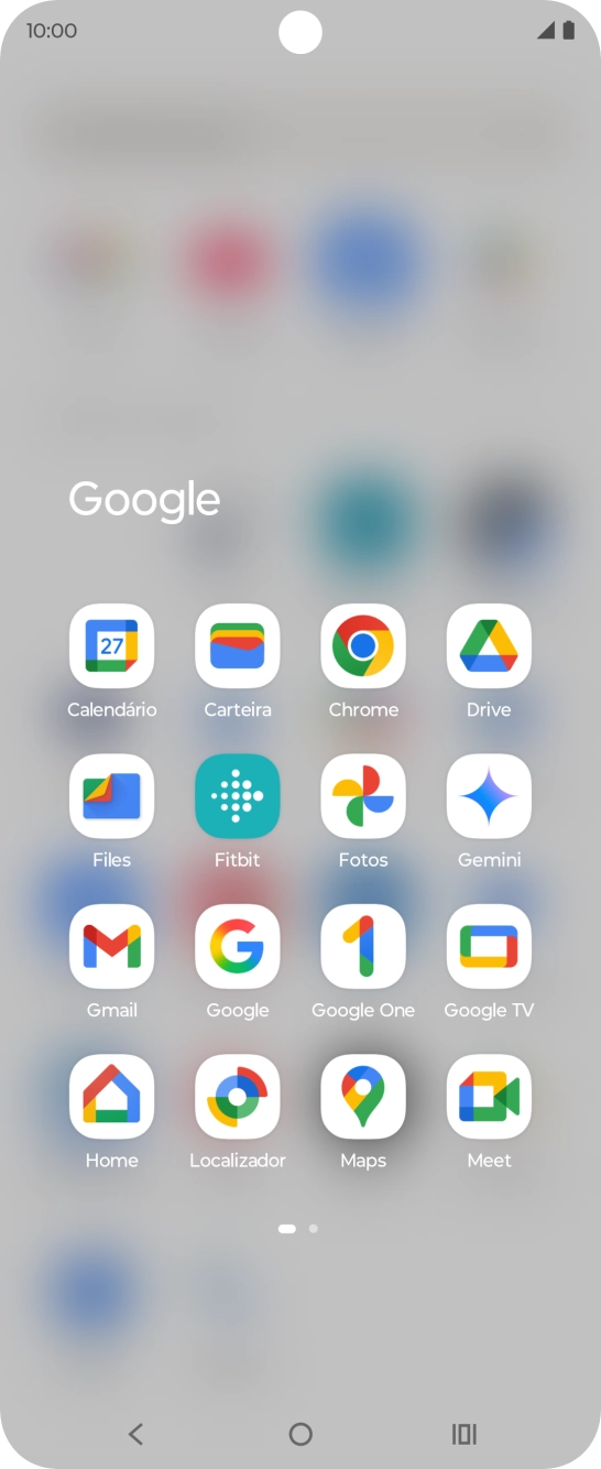 Prima Gemini. Se lhe for solicitado, deve seguir as indicações no ecrã para ativar a função.