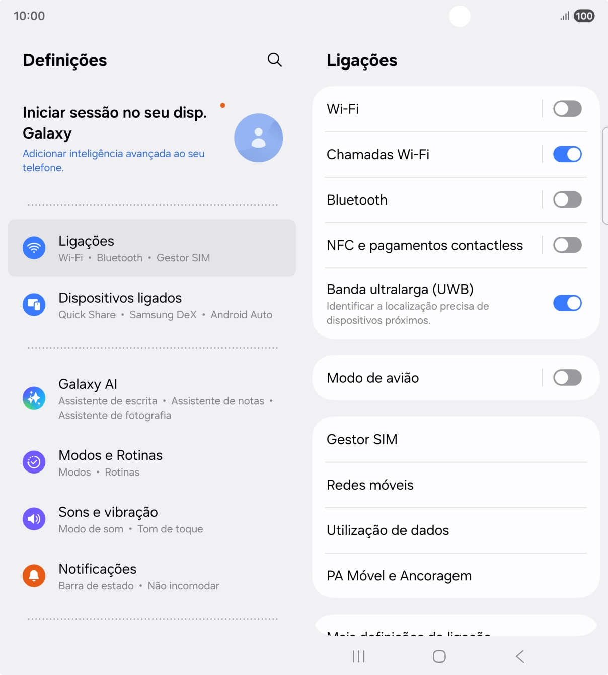 Prima Redes móveis.