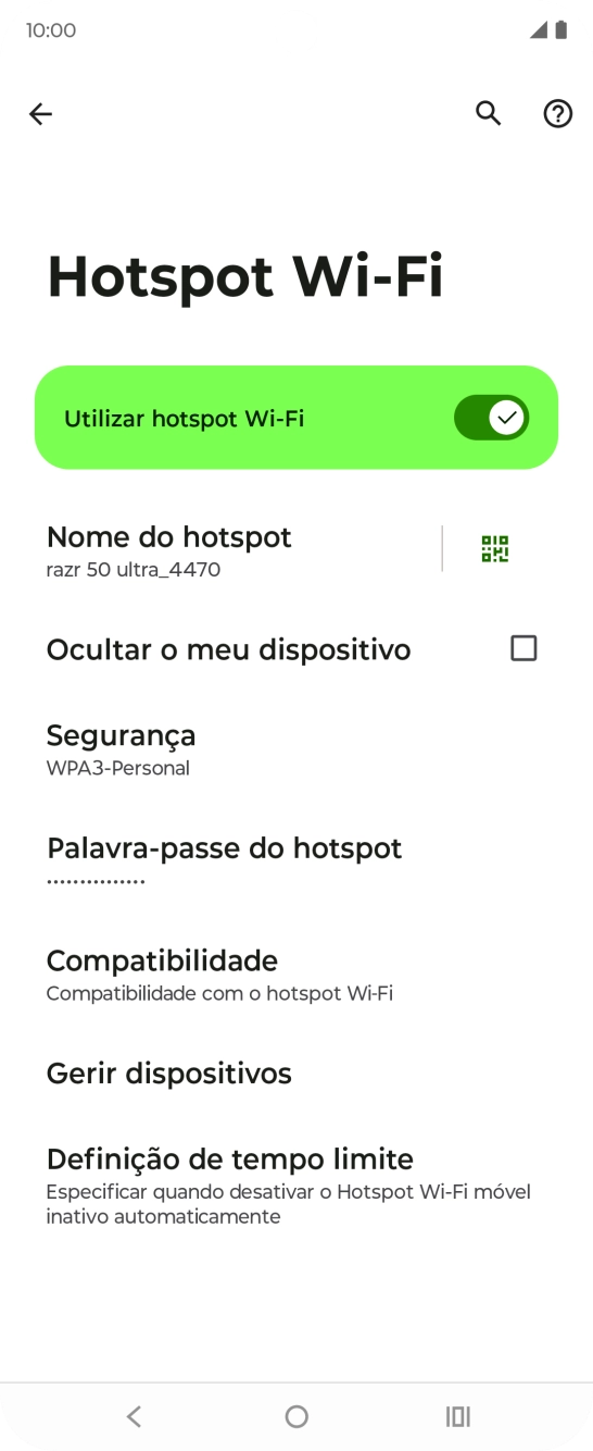 Prima a tecla de início para terminar e voltar ao ecrã inicial.