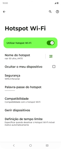 Prima a tecla de início para terminar e voltar ao ecrã inicial.