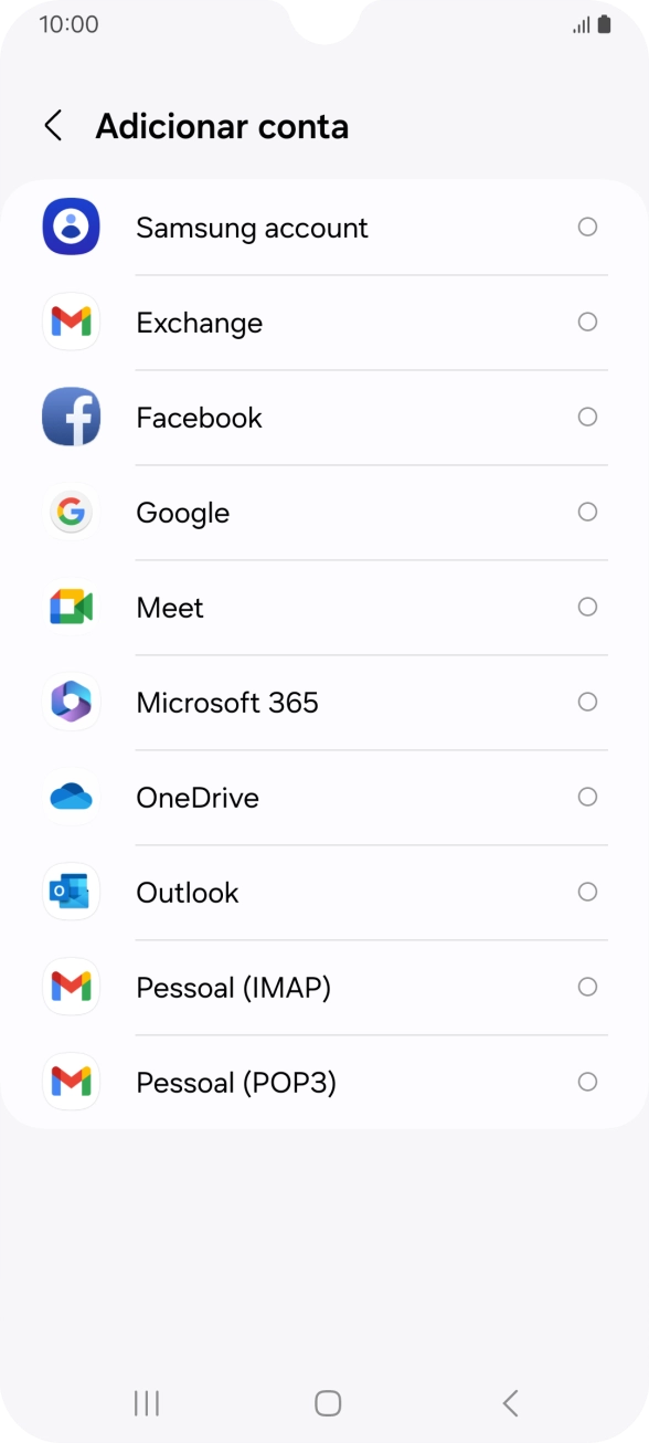 Prima Pessoal (IMAP).