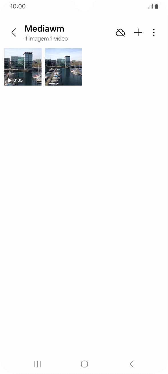 Prima durante um momento uma imagem ou um vídeo.