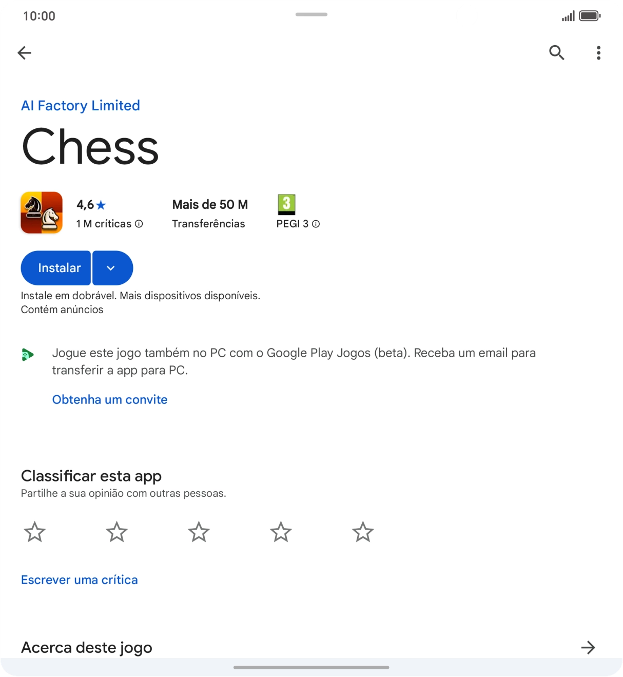 Para voltar ao ecrã inicial, deslize o dedo de baixo para cima a partir da base do ecrã.
