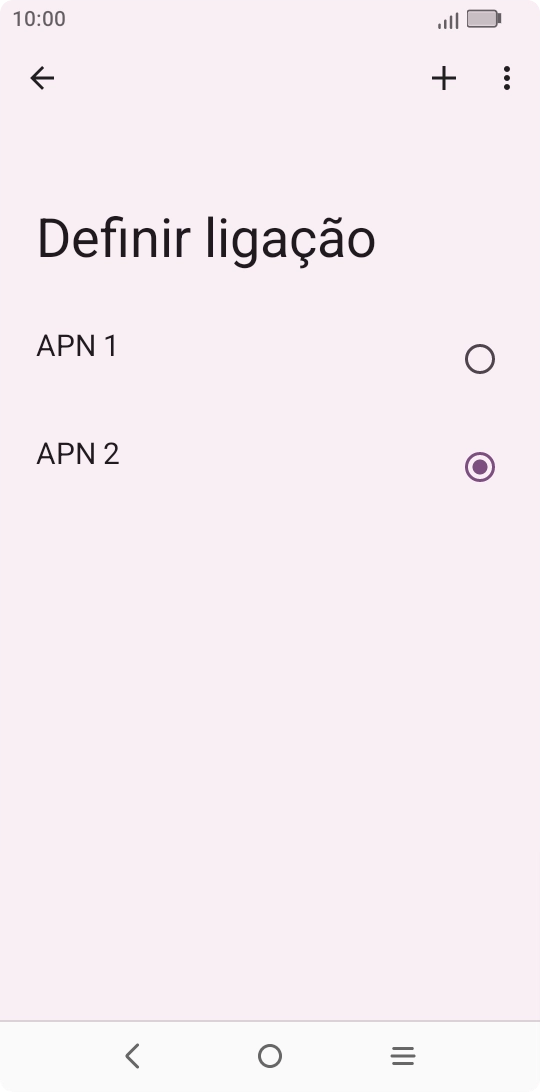 Prima a tecla de início para terminar e voltar ao ecrã inicial.