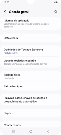 Prima Data e hora.