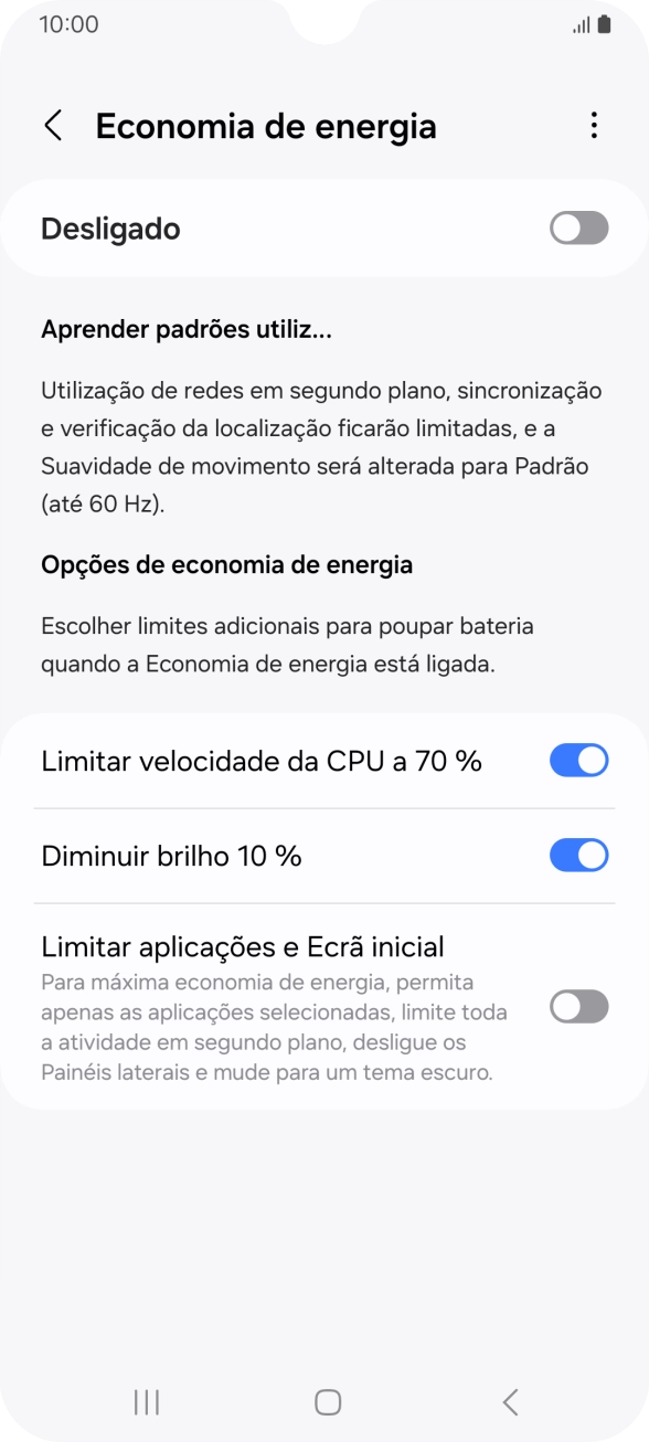 Prima os indicadores  junto das definições pretendidas.