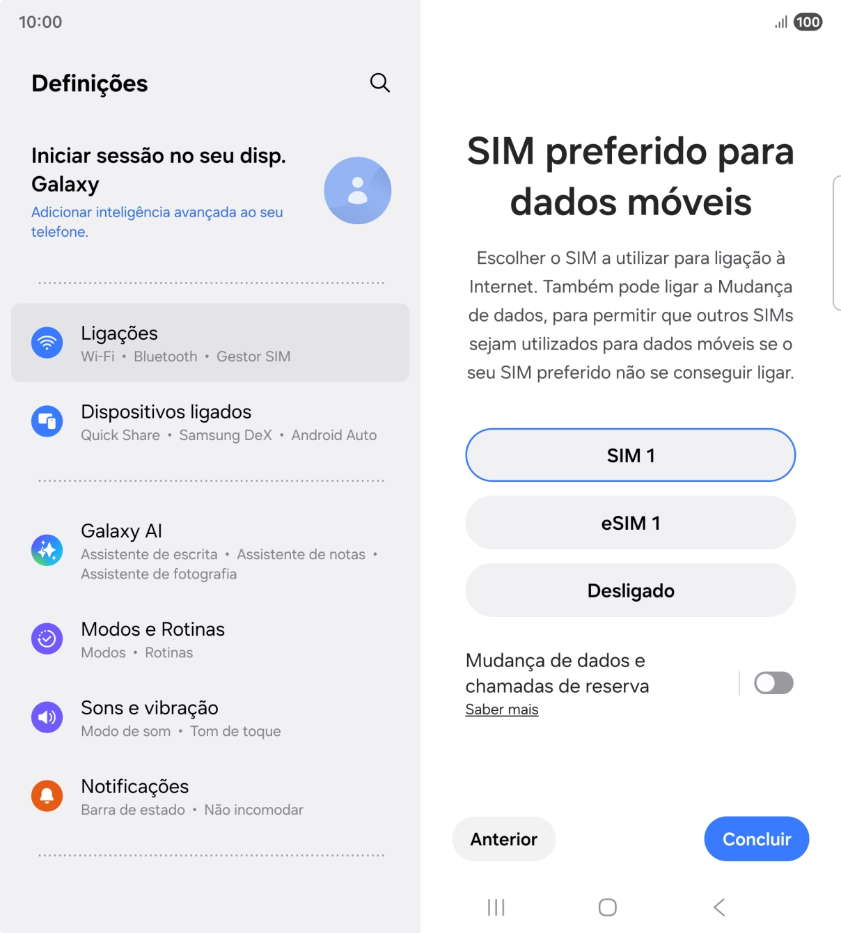 Prima a definição pretendida.