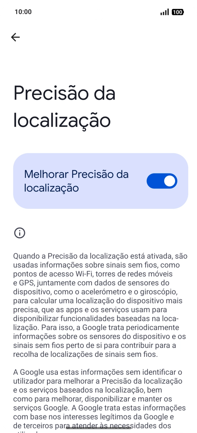 Se premir o indicador junto a 