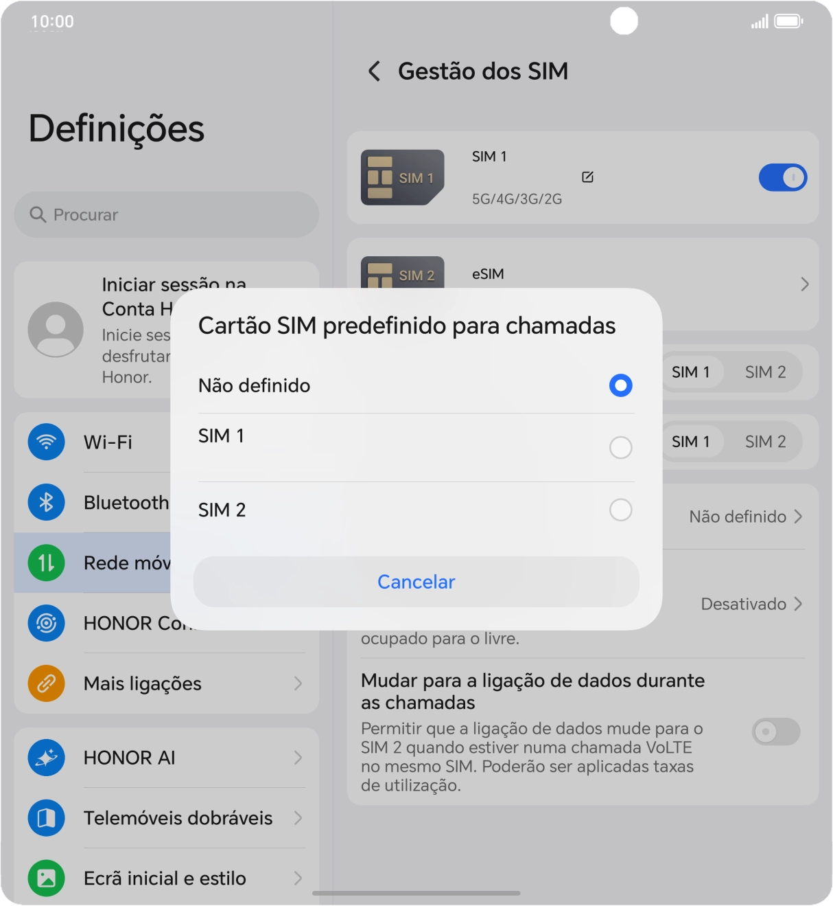 Prima a definição pretendida.