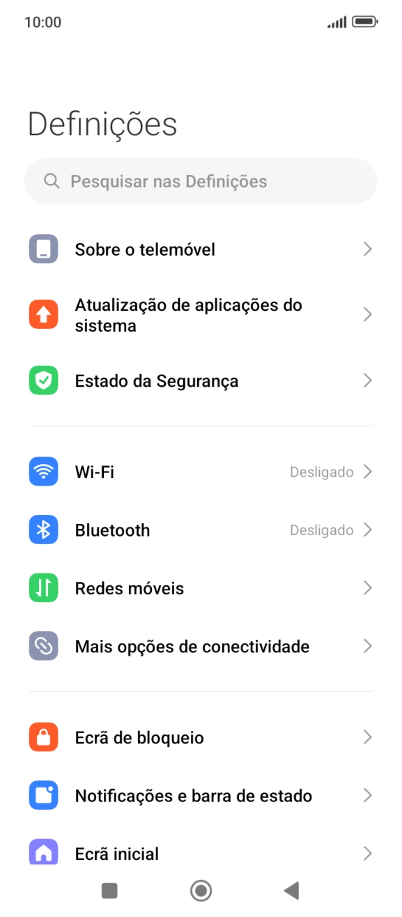 Prima Mais opções de conectividade.