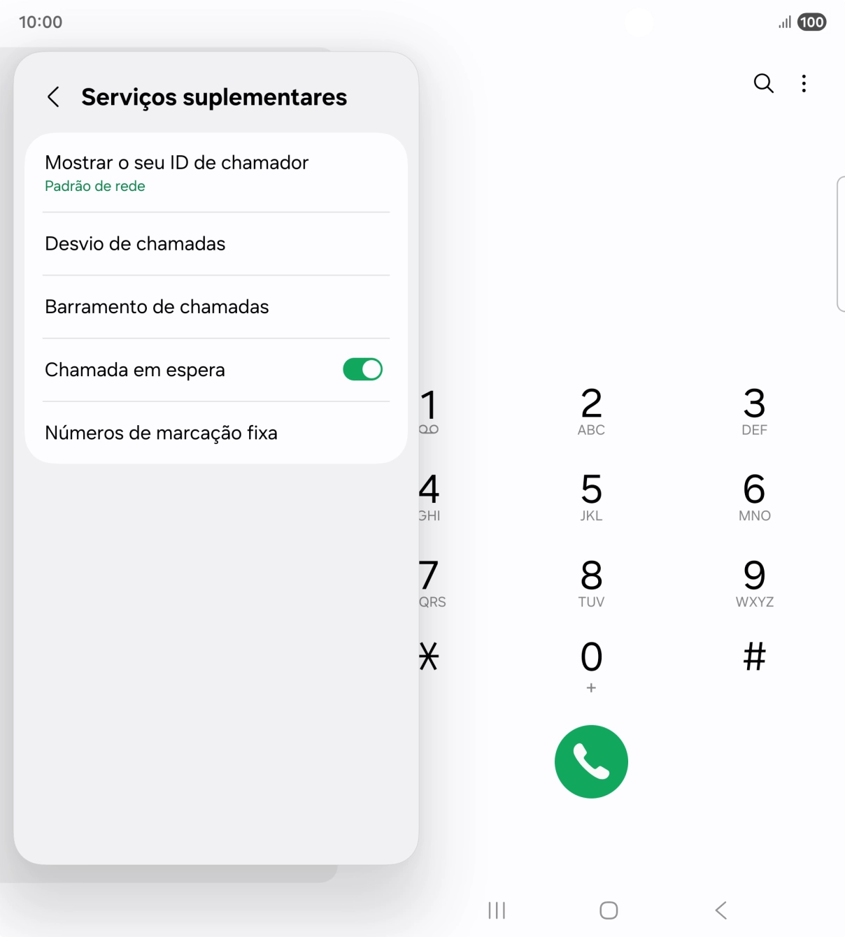 Prima Desvio de chamadas.