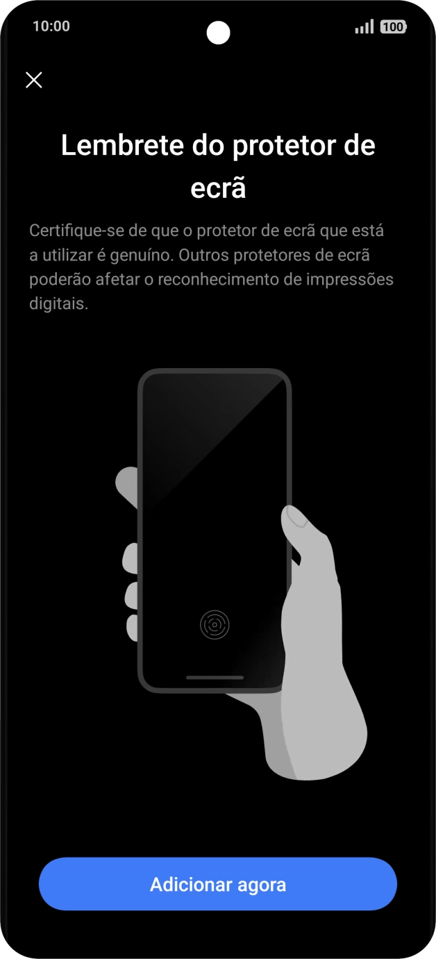 Prima Adicionar agora.