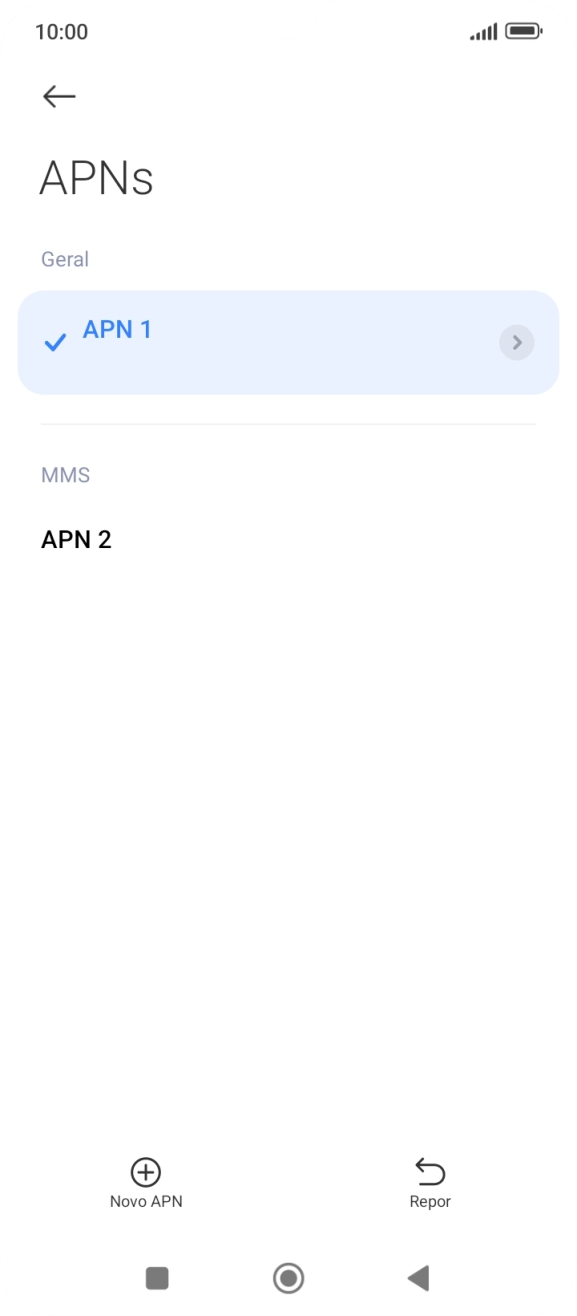 Prima a tecla de início para terminar e voltar ao ecrã inicial.